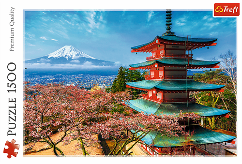 Trefl 1500 - Mount Fuji-3