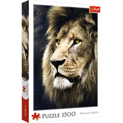 Trefl 1500 - Lions portrait