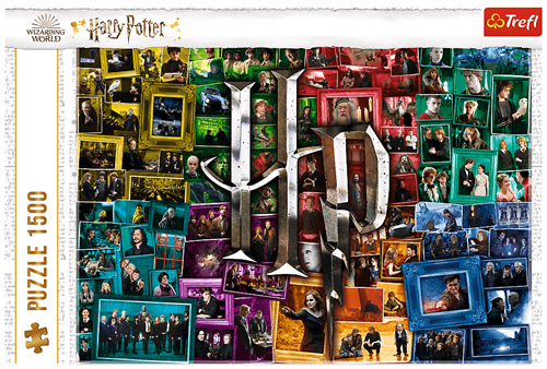 Trefl 1500 - World of Harry Potter, Through the Movies / War-2
