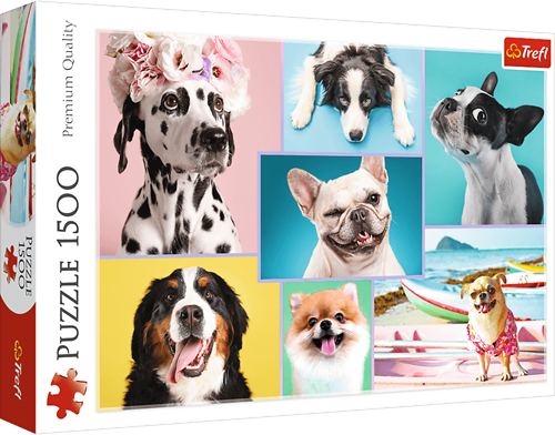 Trefl 1500 - Cute dogs
