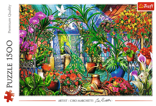 Trefl 1500 - Secret Garden-2