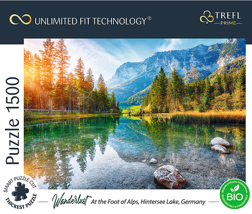 Trefl 1500U - At the Foot of Alps, Hintersee Lake, Germany_F-3