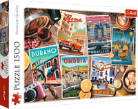 Trefl 1500 - Traveling around the Europe