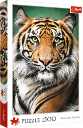 Trefl 1500 - Portrait of a Tiger