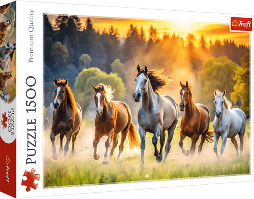 Trefl 1500 - Wild horses_FSC Mix 70%