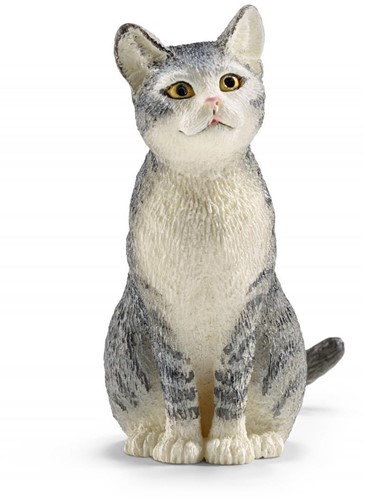 Schleich Farm World Kat, zittend