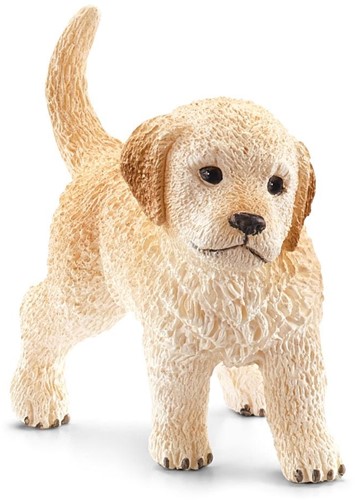 Schleich Farm World Golden Retriever puppy