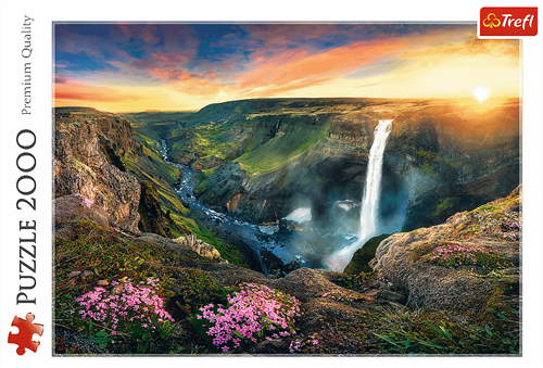 Trefl 2000 - Háifoss Waterfall, Iceland-3