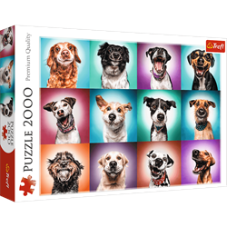 Trefl 2000 - Funny dog portraits II