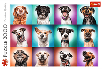 Trefl 2000 - Funny dog portraits II-3