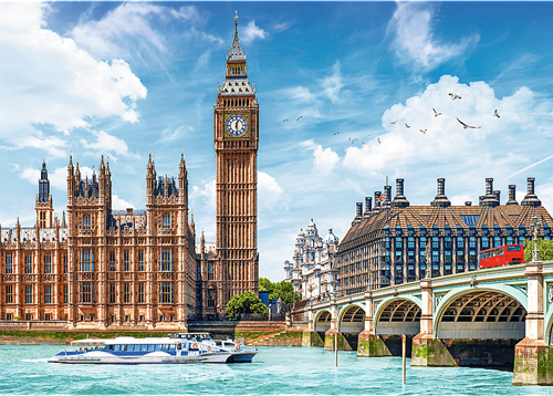 Trefl 2000 - Big Ben, London, England-3
