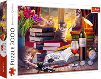 Trefl 2000 - Cat's evening_FSC Mix 70%