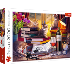 Trefl 2000 - Cat's evening_FSC Mix 70%