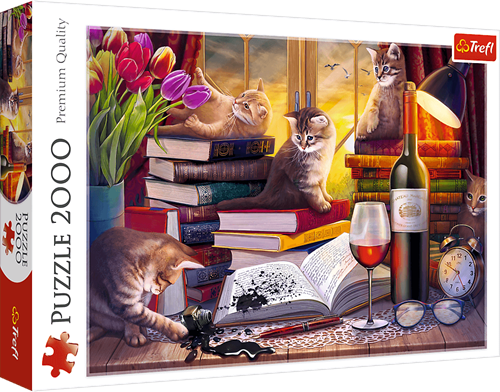 Trefl 2000 - Cat's evening_FSC Mix 70%