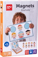 APLI - Emoties Magneetkaart (bord 28x18cm, 30 magneten)