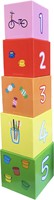 Peppa Pig Stacking Cubes withwooden  figurines
