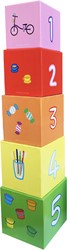Peppa Pig Stacking Cubes withwooden  figurines