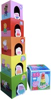 Peppa Pig Stacking Cubes withwooden  figurines-2