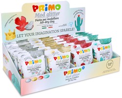 Primo - CDU 24 pcs Boetseerklei 250 g 4 Kleuren