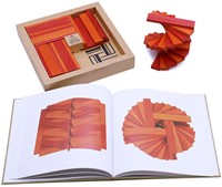 Kapla - set no.22: art book + 20 red planks & 20 orange planks-3