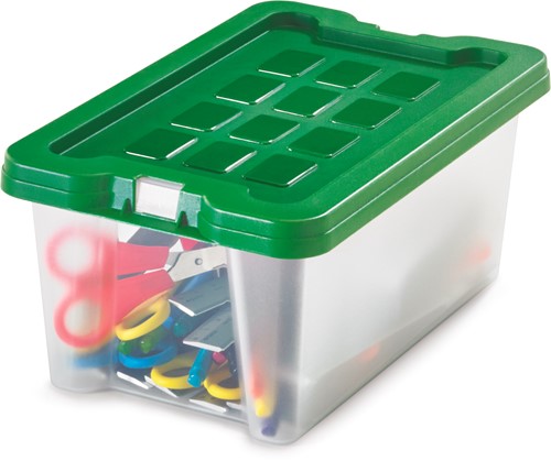 Bewaarbox voor 2,5Kg Zand Super Kwaliteit Transparant 28x18x12cm