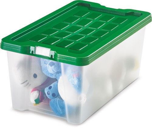 Bewaarbox voor 5 Kg Zand Super Kwaliteit Transparant 37,1x22,6x16cm