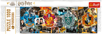 Trefl 1000P - Four Houses of Hogwart / Warner Harry Potter-3