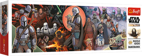 Trefl 1000P - Adventures of the Mandalorian / Lucasfilm Star