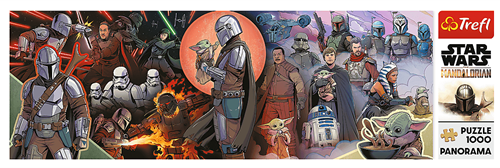 Trefl 1000P - Adventures of the Mandalorian / Lucasfilm Star-3