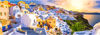 Trefl 1000P - Sunset in Santorini, Greece-2