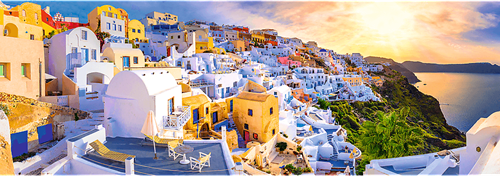 Trefl 1000P - Sunset in Santorini, Greece-2