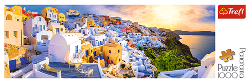 Trefl 1000P - Sunset in Santorini, Greece-3