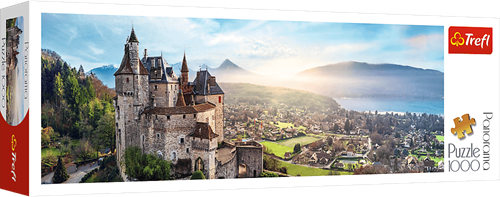 Trefl 1000 Panorama - Castle of Menthon, France