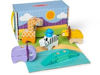 Melissa & Doug - Blockables Safari Play Set (34pc)