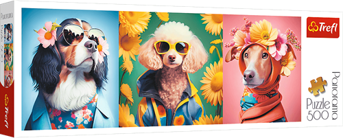 Trefl 500 Panorama - Doggie Fashion Week
