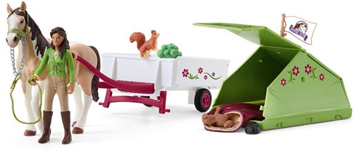 Schleich Horse Club Horse Club Sarah's kampeeruitstapje