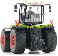 Siku Claas Xerion 5000 TRAC VC-tractor met speciale opdruk voor het 25-jarig jubileum van het model groen metaal/kunststof 1:32 op afstand bestuurbaar zonder afstandsbedieningsmodule besturing via Blu-3