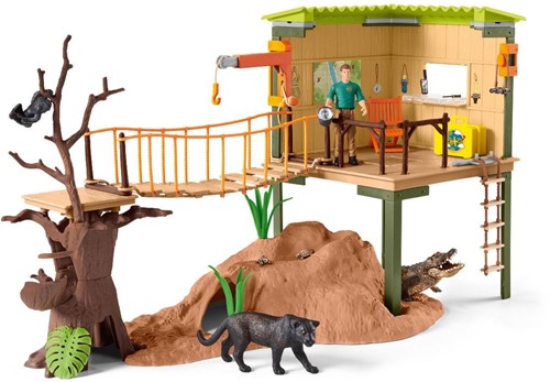 Schleich Wild Life Wild Life Ranger Adventure Station-3