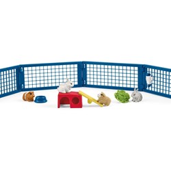 Schleich Farm World Tehuis voor konijntjes en cavia's