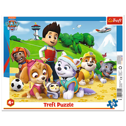 Trefl 25 Frame - Paw Patrol on the trail / Viacom PAW Patrol