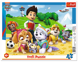 Trefl 25 Frame - Paw Patrol on the trail / Viacom PAW Patrol