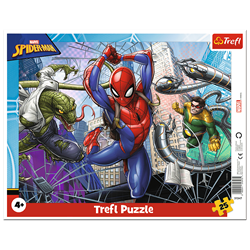 Trefl 25 Frame - Brave Spiderman / Disney Marvel Spiderman