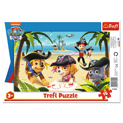 Trefl 15 Frame - Friends from Paw Patrol / Viacom PAW Patrol