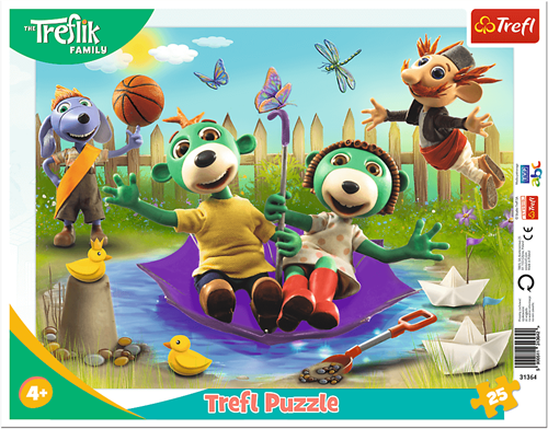 Trefl 25 Frame - Inventive Treflik / KAZSTUDIO SA The Treflik Family