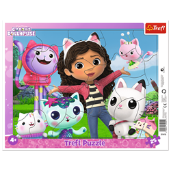 Trefl 25 Frame - Meet Gabby / Universal Gabby's Dollhouse