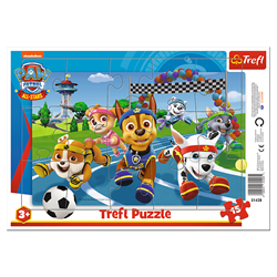 Trefl 15 Frame - Obliging dogs / Viacom PAW Patrol