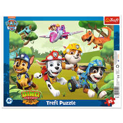 Trefl 25 Frame - Amazing dog tricks / Viacom PAW Patrol