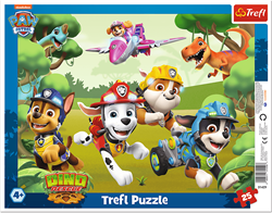 Trefl 25 Frame - Amazing dog tricks / Viacom PAW Patrol