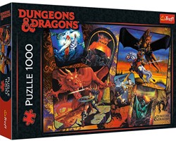 Trefl 1000 - The Origins of Dungeons & Dragons  / Hasbro Dun