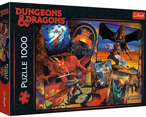 Trefl 1000 - The Origins of Dungeons & Dragons  / Hasbro Dun